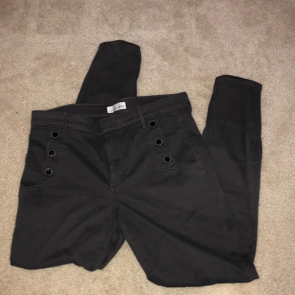 LOFT grey trousers